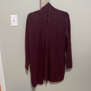 Cranberry cardigan